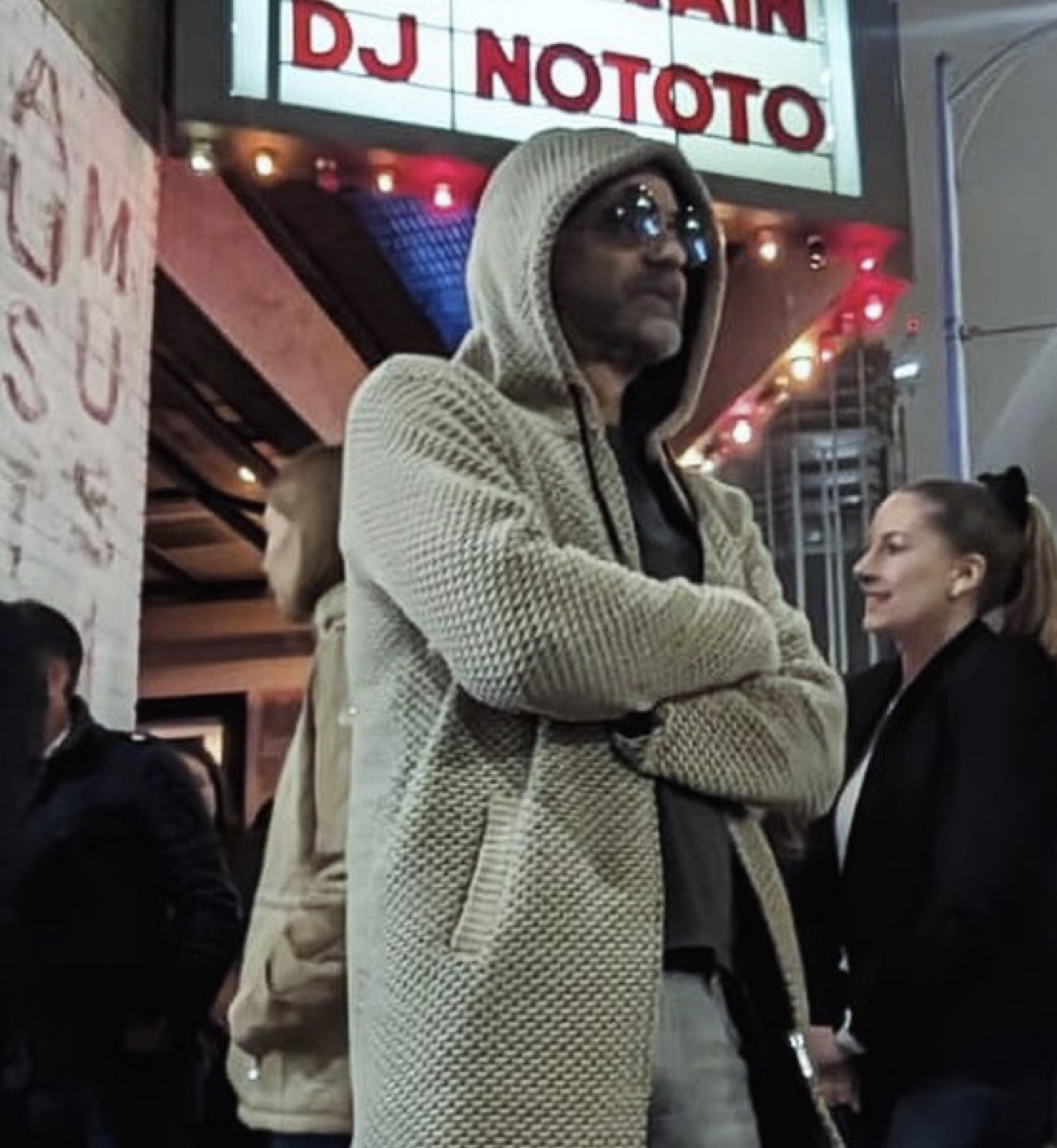 NOTOTO outside Antone's marquee